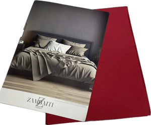 Zambaiti Lenzuola Bright completo puro cotone raso 60 made in Italy Magazzinieuropa