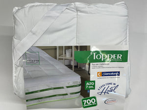 Biancaluna Topper 7cm materasso Biancaluna Magazzinieuropa