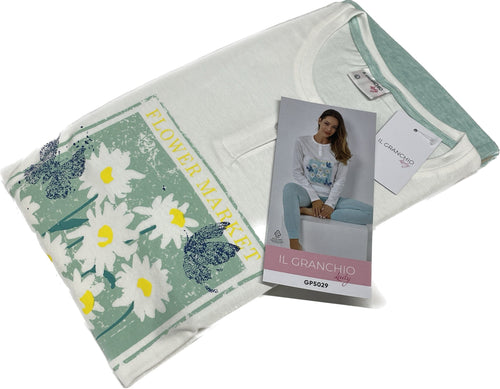 Coloriamoci Pigiama del Granchio donna 100% cotone Magazzinieuropa