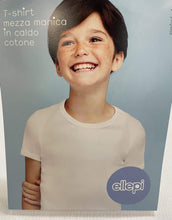 Carica l&#39;immagine nel visualizzatore di Gallery, Ellepi Maglia mezza manica cotone felpato bimbo Magazzinieuropa