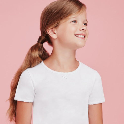 Maglia mezza manica cotone garzato