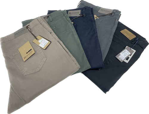 Holiday Pantalone Holiday Panama elasticizzato cotone Magazzinieuropa