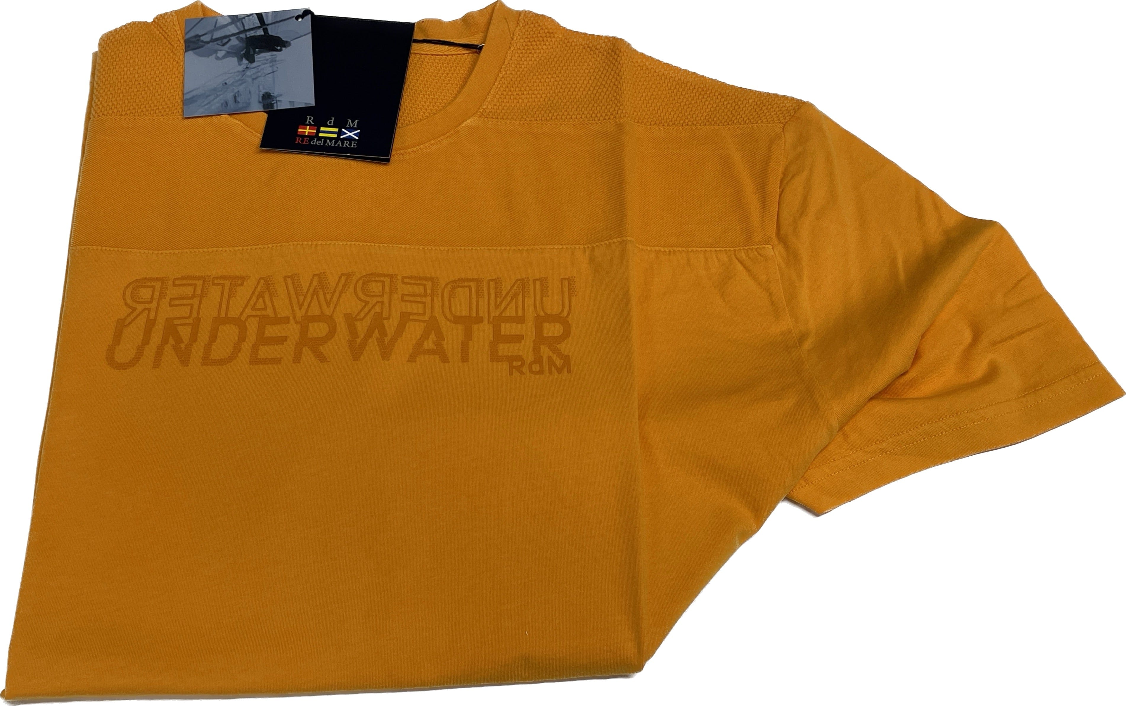 T-shirt Re del Mare mezza manica cotone 100% calibrata