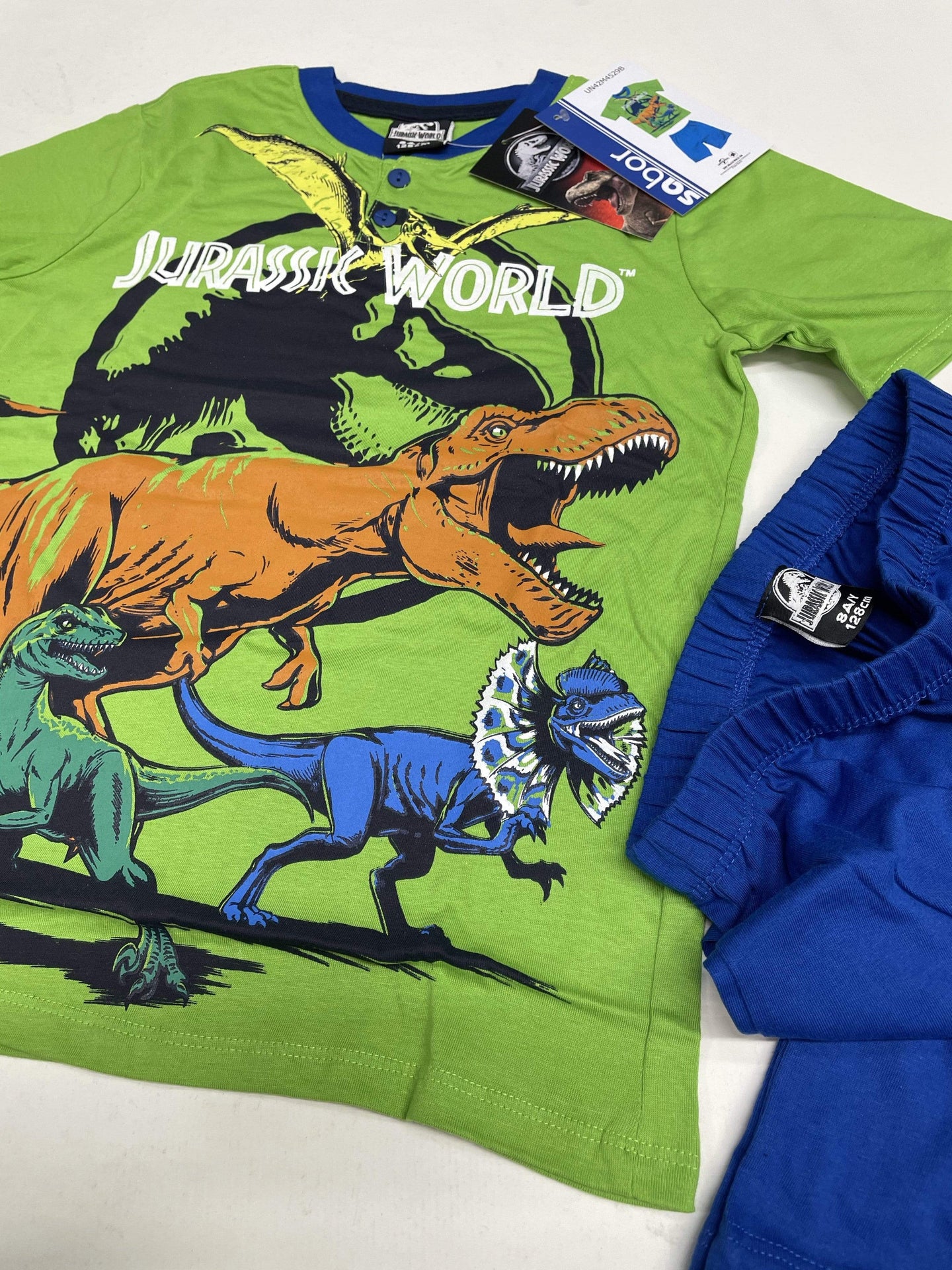 Sabor Pigiama Jurassic World corto cotone Magazzinieuropa