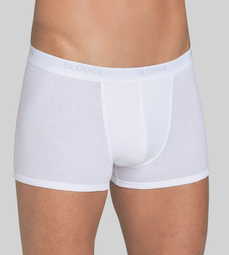 Boxer uomo intimo Sloggi cotone elasticizzato 94% cotone 2x confezione