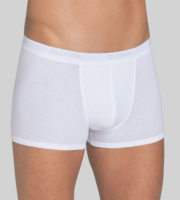 Boxer uomo intimo Sloggi cotone elasticizzato 94% cotone 2x confezione