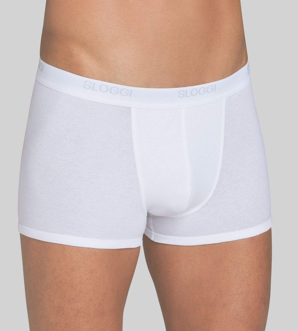 Boxer uomo intimo Sloggi cotone elasticizzato 94% cotone 2x confezione