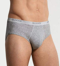 Carica l&#39;immagine nel visualizzatore di Gallery, Slip Uomo sloggi midi OFFERTA 2x confezione 94% cotone