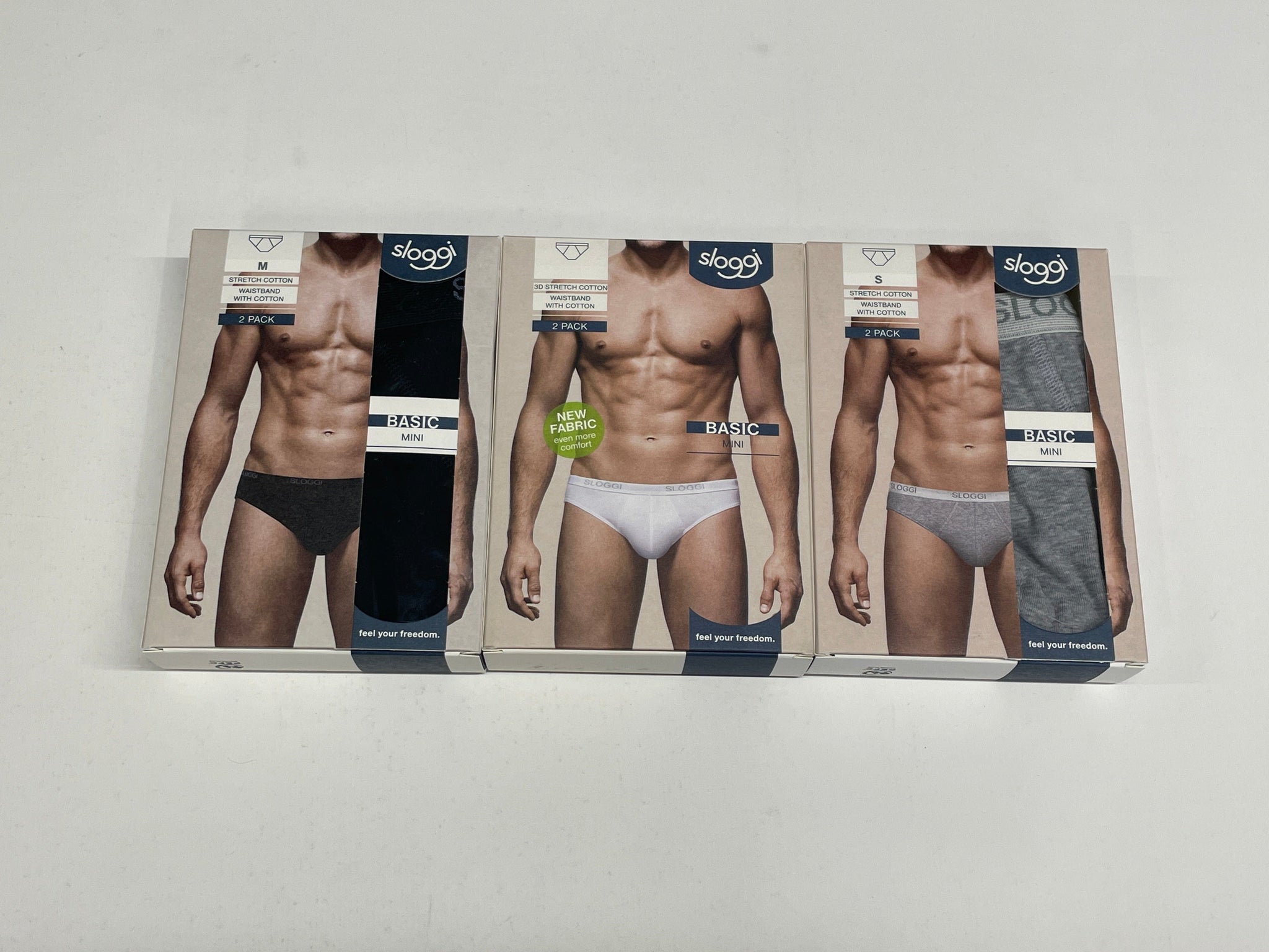 sloggi men 24/7 Microfibre H Mini C2P, Slip Homme, Lot de 2 sloggi men 24/7 Microfibre H Mini C2P, Slip Homme, Lot de 2