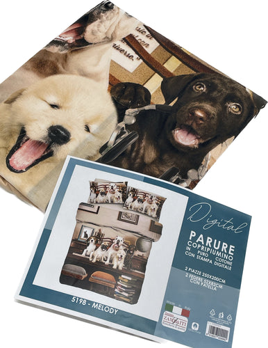 Zambaiti Copripiumino digitale Melody cani Magazzinieuropa